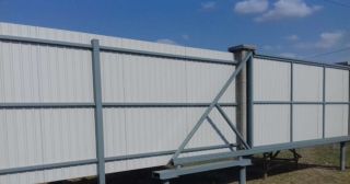 Купить откатные ворота на сваях Дзержинск, цена от 2838 руб.