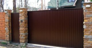 Купить откатные ворота консольные Дзержинск, цена от 2838 руб.